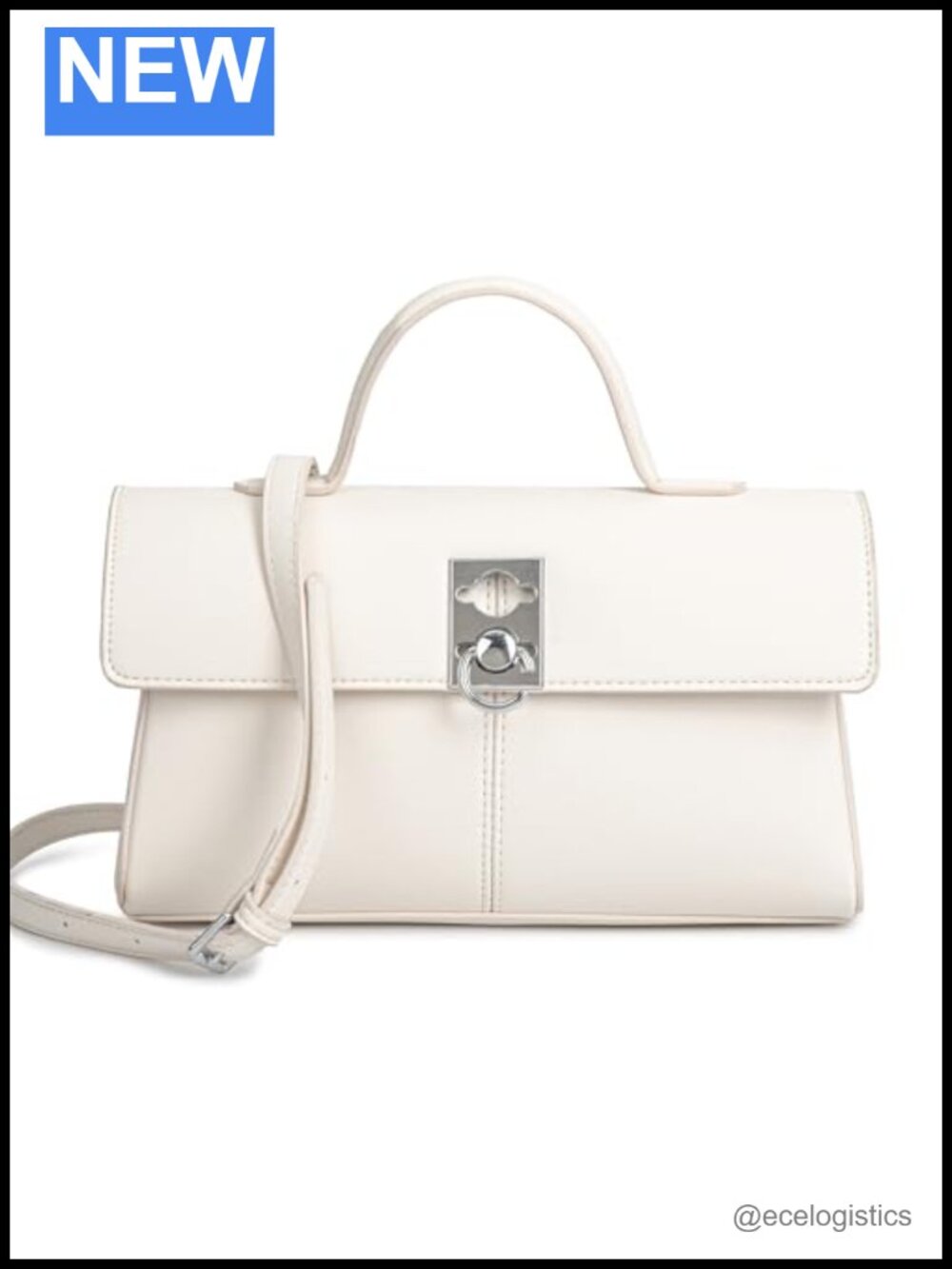 Women's Top Handle Bag Purse PU Leather Small Shoulder Handbag
